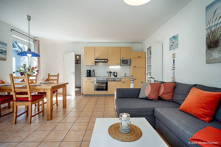 Ferienwohnung für 4 Personen, mit Garten und Sauna in Prerow - 3