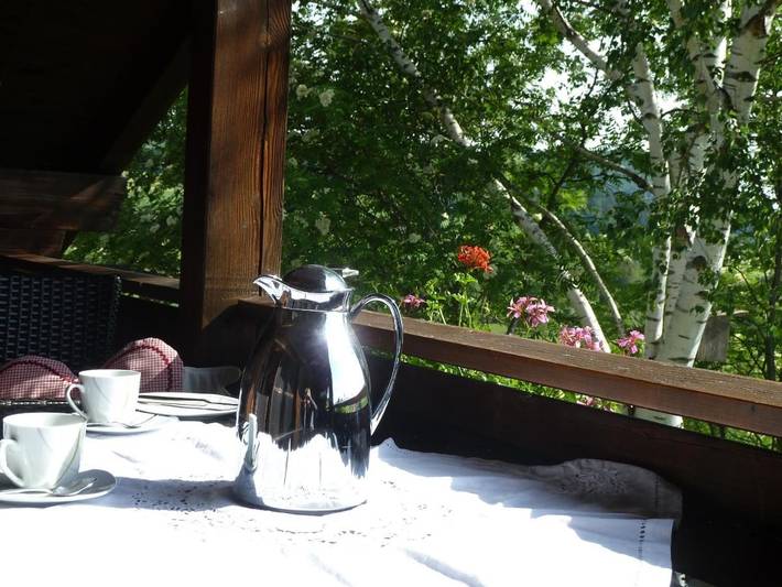 Ferienwohnung für 4 Personen, mit Ausblick und Seeblick sowie Garten in Hopferau - 3