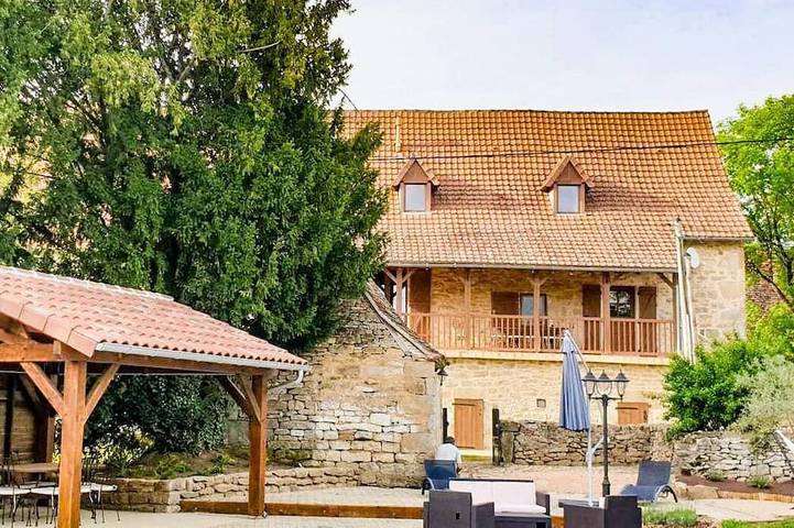 Maison de vacances pour 8 personnes, avec jardin