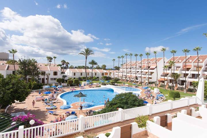 Apartamento para 4 personas, con piscina y balcón/terraza en Playa de las Américas