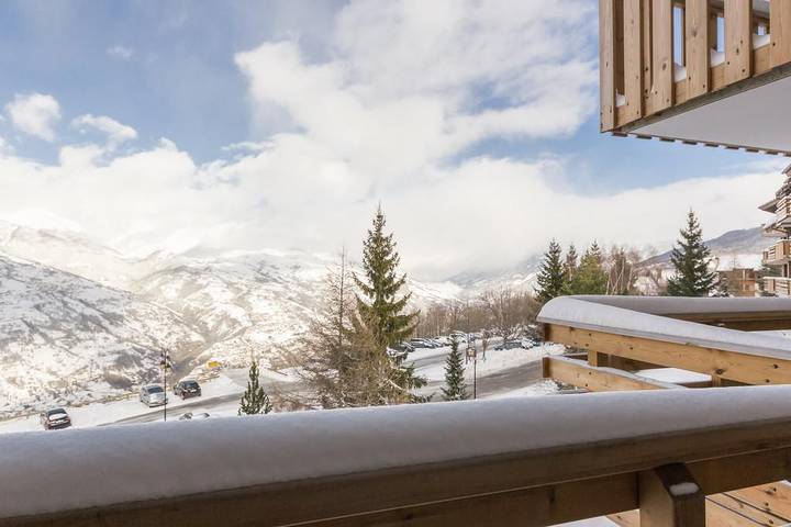 Vakantiewoning voor 2 personen, met uitzicht en balkon in La Plagne