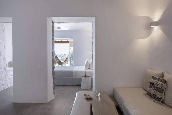 Location de vacances pour 10 personnes, avec jardin et balcon dans Kalafatis - 4