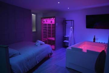 Gîte pour 2 personnes, avec jacuzzi et sauna à Étampes