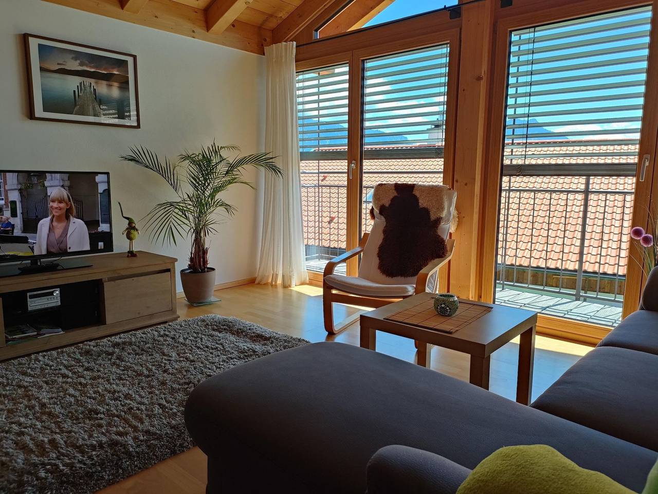 Ganze Ferienwohnung, Haus Alpenperle - Senn - Fewo Alpenlodge,2 Schlafz.mit Balkon in Rieden, Bayerisch Schwaben