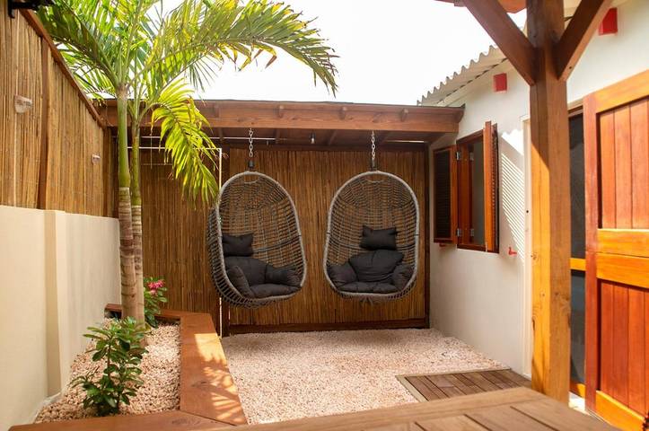Vakantieappartement voor 2 personen, met tuin op Bonaire
