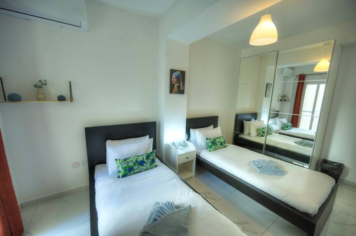 Gîte pour 4 personnes, avec balcon dans Gzira - 3
