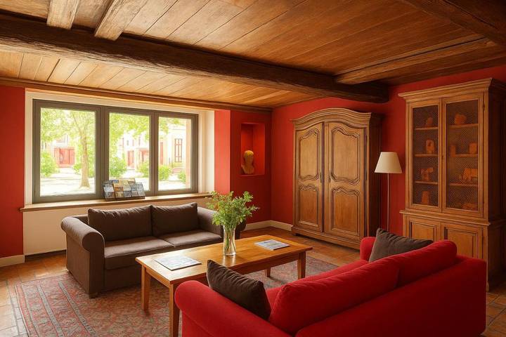 Hôtel pour 2 personnes, avec bassin pour enfant et piscine ainsi que sauna et jardin, animaux acceptés à Vonnas - 2