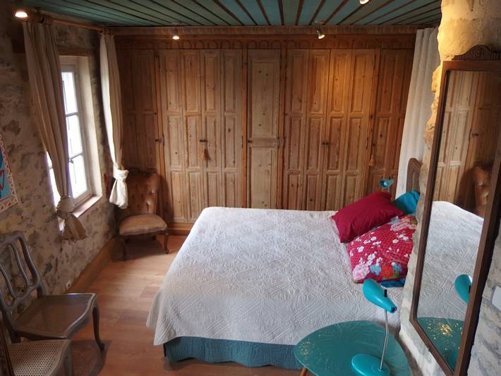 Chambre d’hôte pour 2 personnes, avec Terrasse et Vue sur le lac