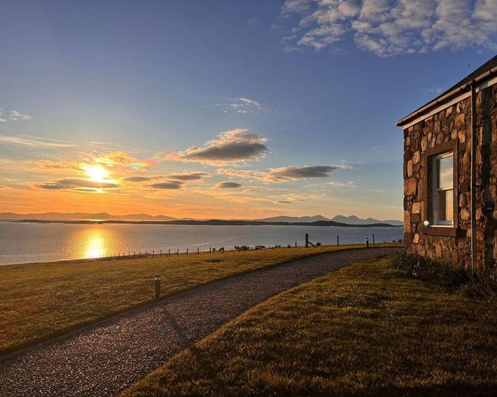 Holiday rental for 5 people, with garden and terrace on Campbeltown