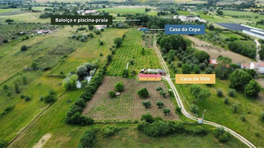 Location de vacances pour 6 personnes, avec piscine ainsi que vue et jardin à Covilhã - 2