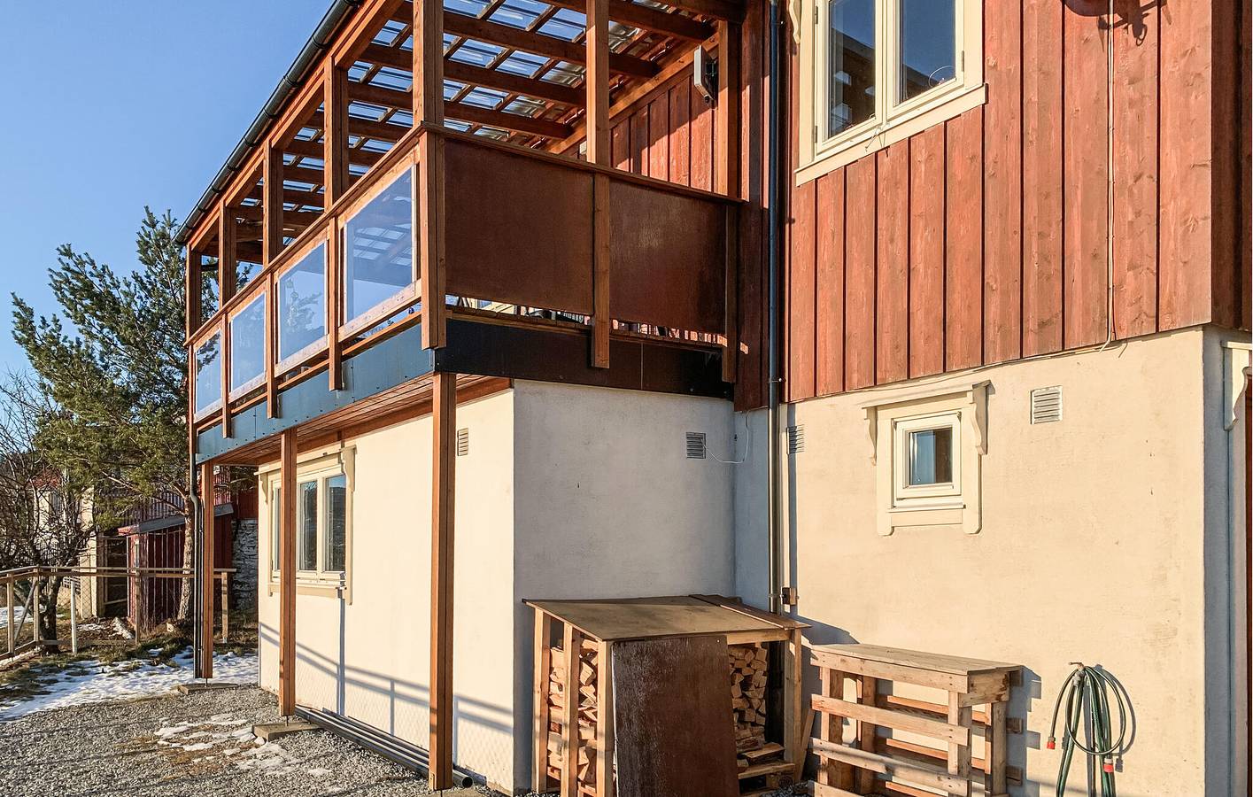 Casa vacanza per 5 persone con terrazza in Leksvik