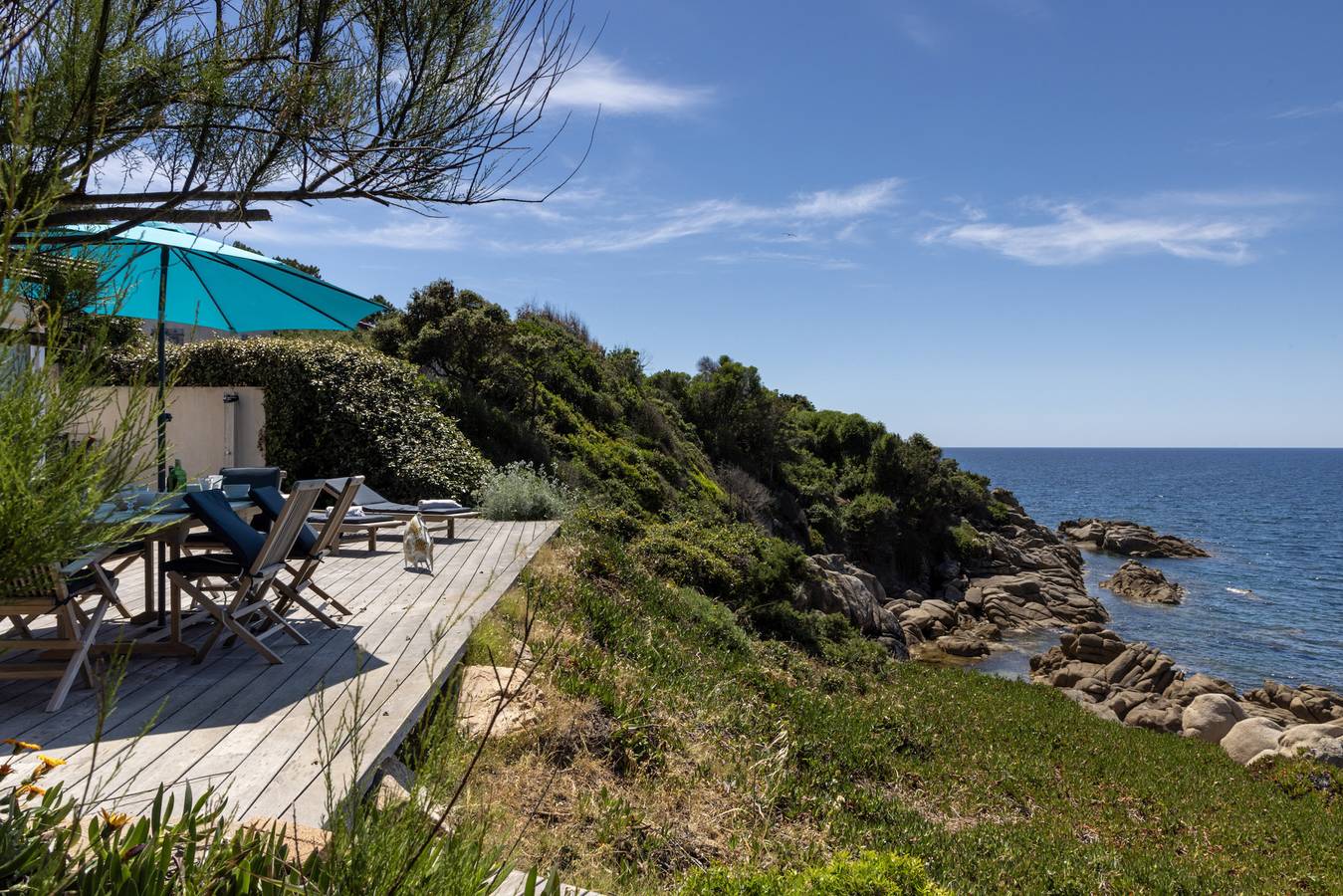 Villa exceptionnelle Pietrosella: plage privée in Pietrosella, Région d'Ajaccio