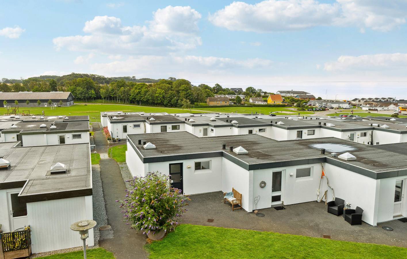 Ferienhaus für 4 Personen mit Terrasse in Dageløkke, Tranekær