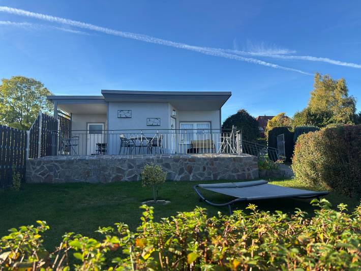 Ferienhaus für 4 Personen, mit Terrasse und Garten in Sternberg