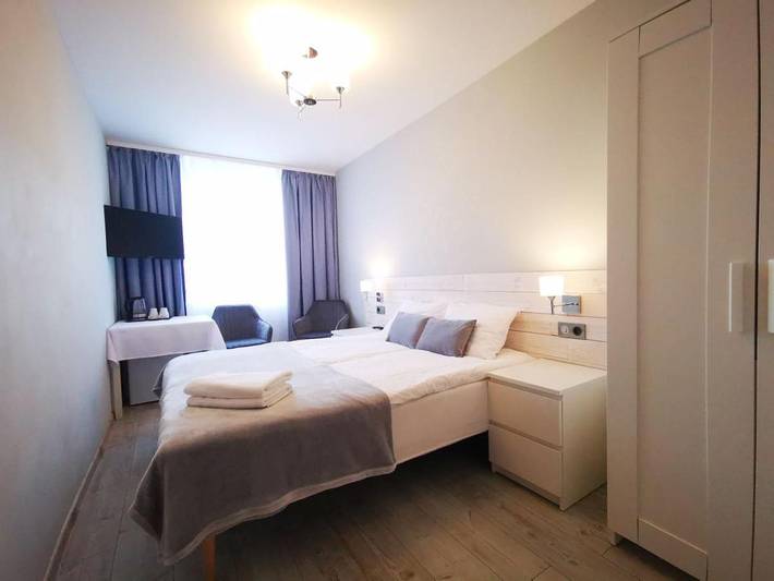 Apartament wakacyjny dla 2 osób, z ogród, zwierzęta dozwolone w Rewal