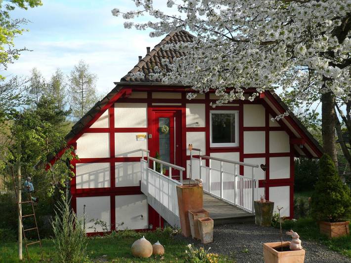 Ferienwohnung für 3 Personen, mit Balkon und Garten in Frankenau - 2