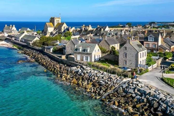 Location de vacances pour 6 personnes, avec Terrasse dans Port de Barfleur