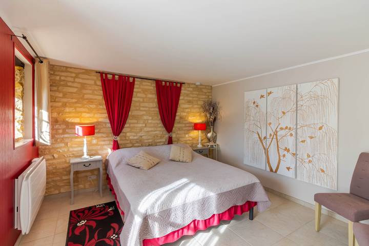 Chambre d’hôte pour 2 personnes, avec jardin
