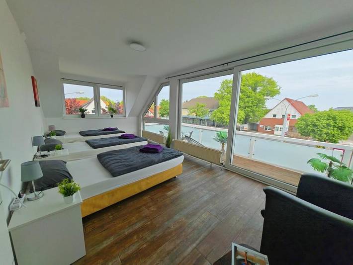 Appartement de vacances pour 3 personnes, avec vue et balcon - 1