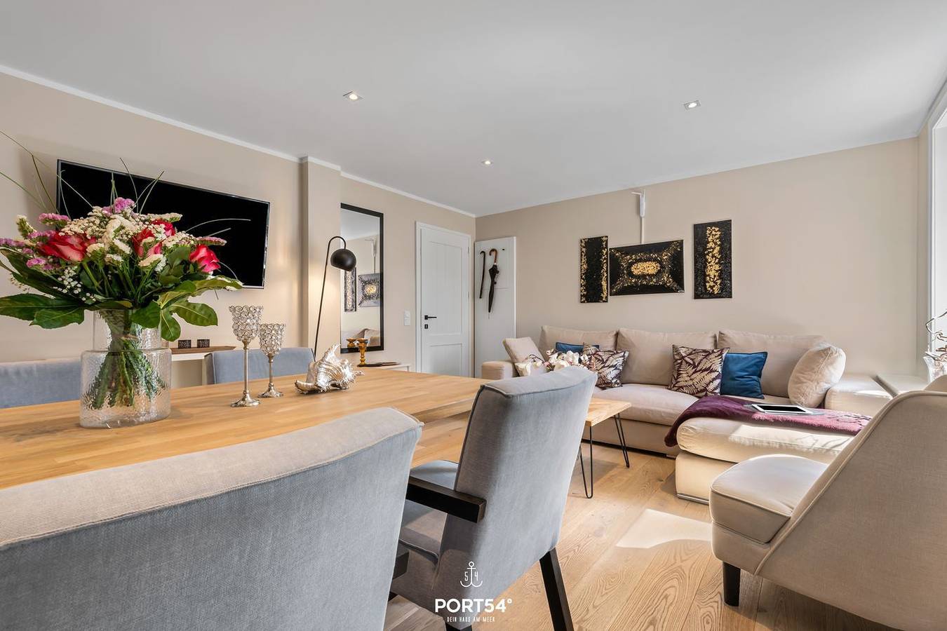 Ganze Wohnung, Moderne frisch renovierte Ferienwohnung im Herzen von Hörnum auf Sylt in Hörnum, Sylt