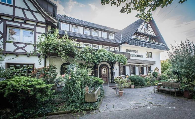 Hôtel pour 2 personnes, avec balcon ainsi que vue et jardin