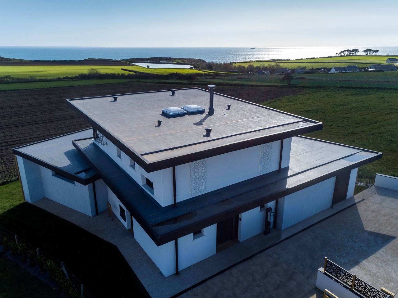 Villa mit Meerblick und privatem Spa - les gîtes de Fabie in Plougonvelin, Brest region