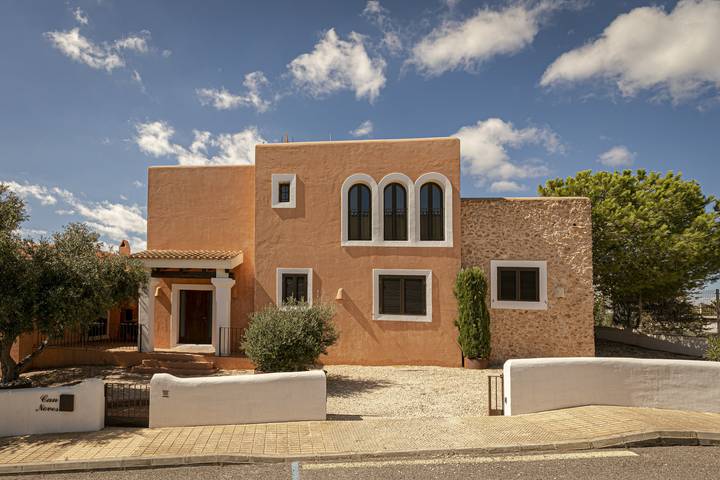 Villa pour 8 personnes, avec Balcon ainsi que Terrasse et Jardin dans Formentera