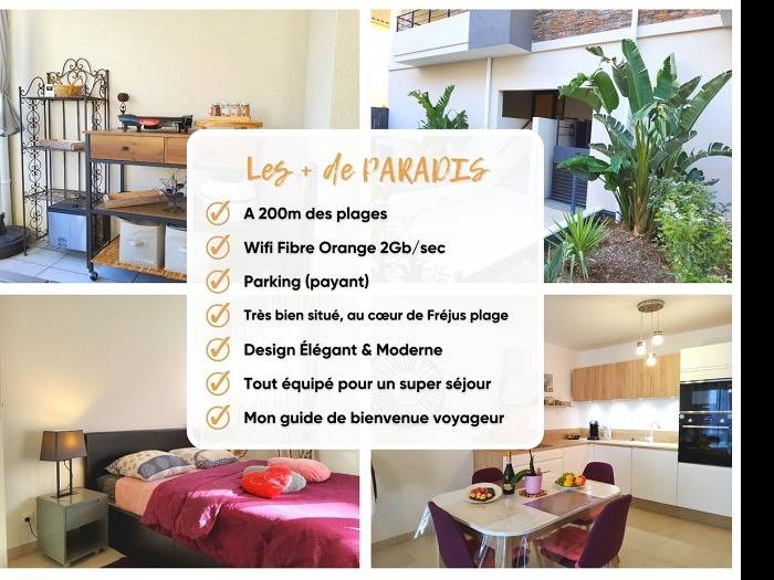 Gîte pour 4 personnes, avec balcon, adapté aux familles dans Plage du Capitole - 2