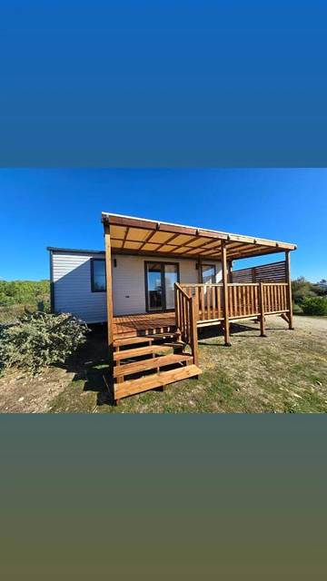 Ferienhaus für 4 Personen, mit Terrasse und Garten sowie Ausblick in Vendays-Montalivet