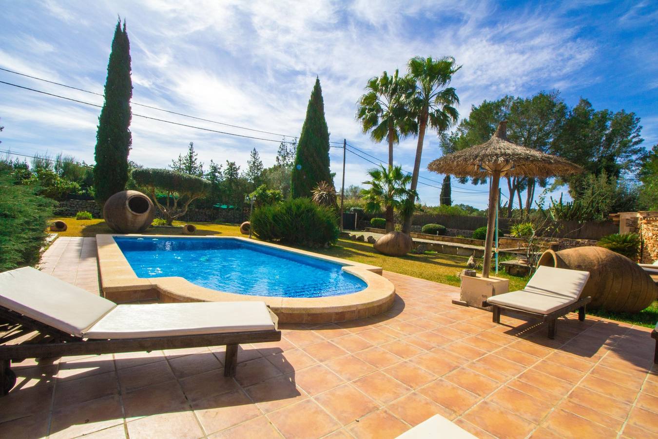 Apartamento vacacional entero, Maravillosa villa con piscina in Sancellas, Interior de Mallorca