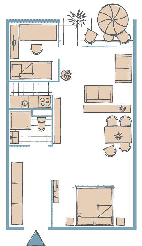 Ferienpark für 3 Personen, mit Balkon und Meerblick in Heiligenhafen - 2