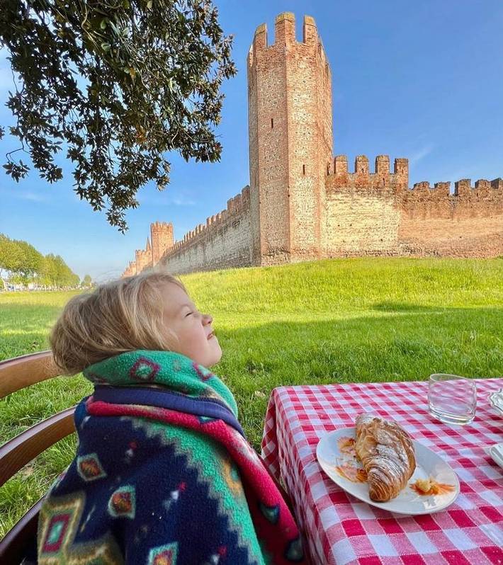 B&b per 2 persone, con Terrazza e Giardino nonché Panorama a Montagnana