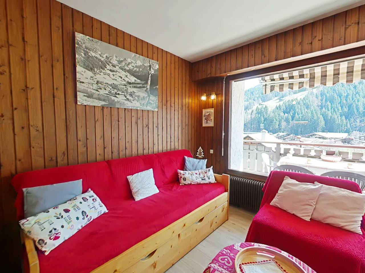 Appartement De Vacances pour 4 Personnes dans Le Grand-Bornand, Région d'Annecy