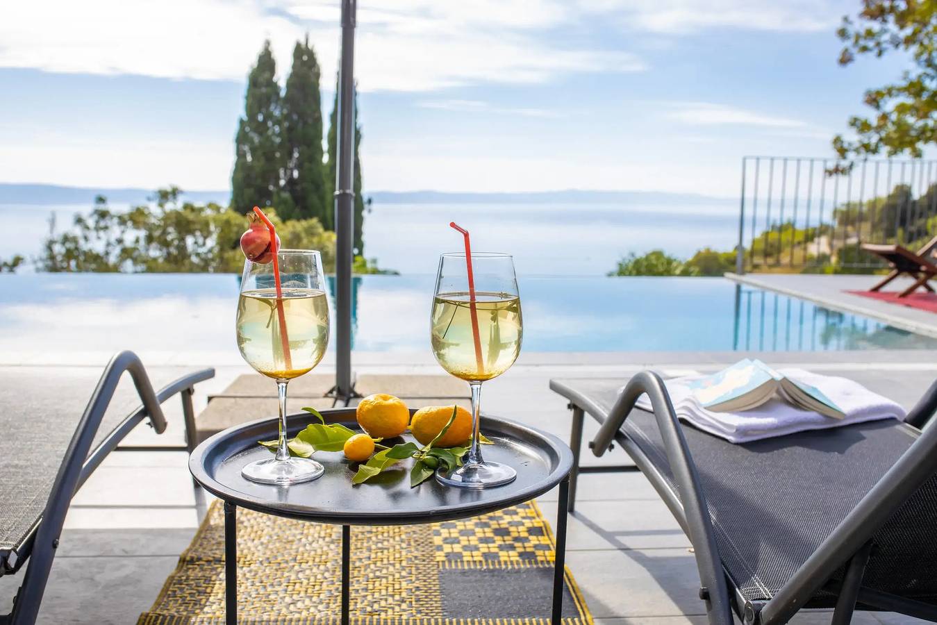 Villa pour 8 personnes avec vue sur l’océan in Makarska, Makarska riviera