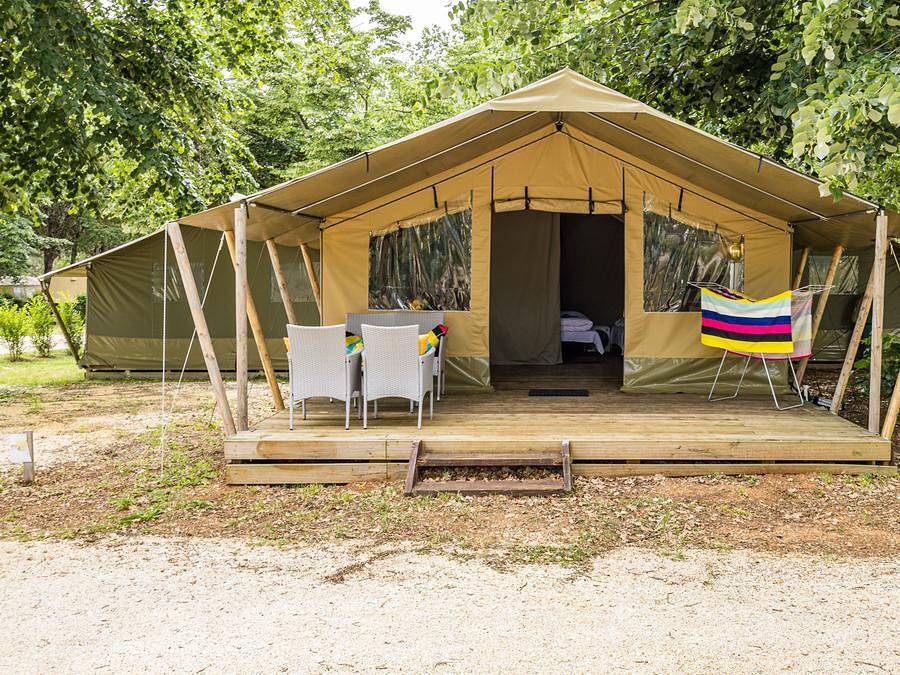 Camping Polari - Tenda in tela e legno 5 persone - Polari - Tenda safari Harmony in Rovinj Riviera, Rovigno