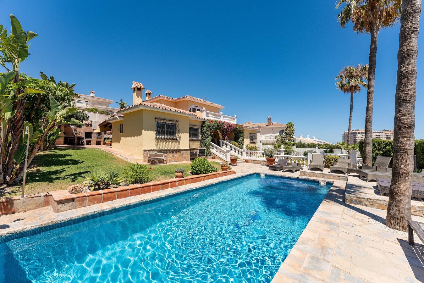Villa for 12 People in Torrequebrada, Benalmádena