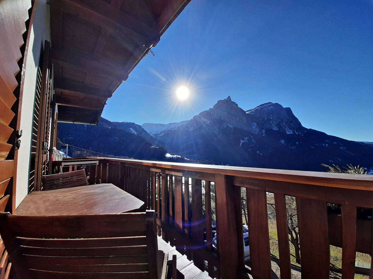 Geheel appartement, Appartement 'Weitblick' met bergzicht, gemeenschappelijk zwembad en wifi in Seis am Schlern, Kastelruth