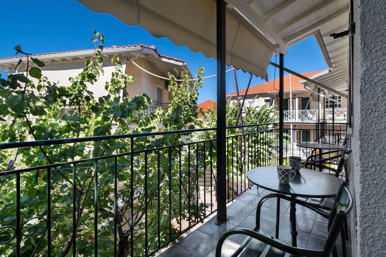 Studio 'S8' avec vue sur la mer, Wi-Fi et climatisation in Nikiana, Alexandros