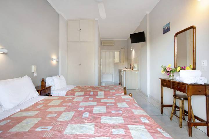 Studio für 3 Personen, mit Garten und Balkon, mit Haustier in Laganas - 3