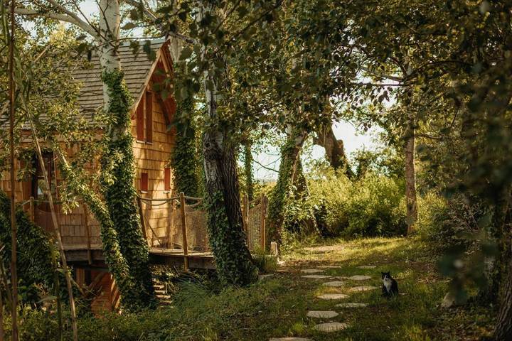 Gîte pour 4 personnes, avec jacuzzi et jardin à Saint-Maurice-sur-Eygues