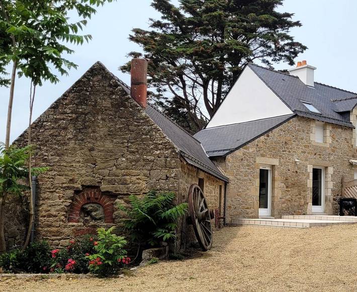 Gîte pour 2 personnes, avec jardin à Arzon