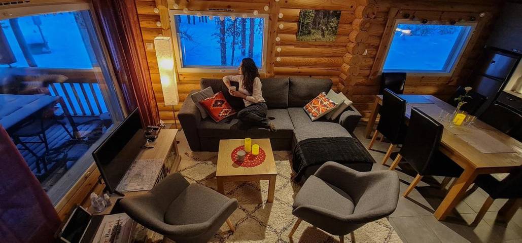 Chalet pour 6 personnes, avec vue et sauna ainsi que vue sur le lac et jardin, adapté aux familles en Finlande - 2