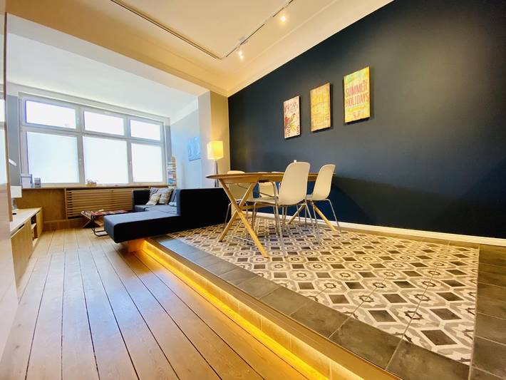 Ferienwohnung für 4 Personen, mit Terrasse und Garten sowie Sauna