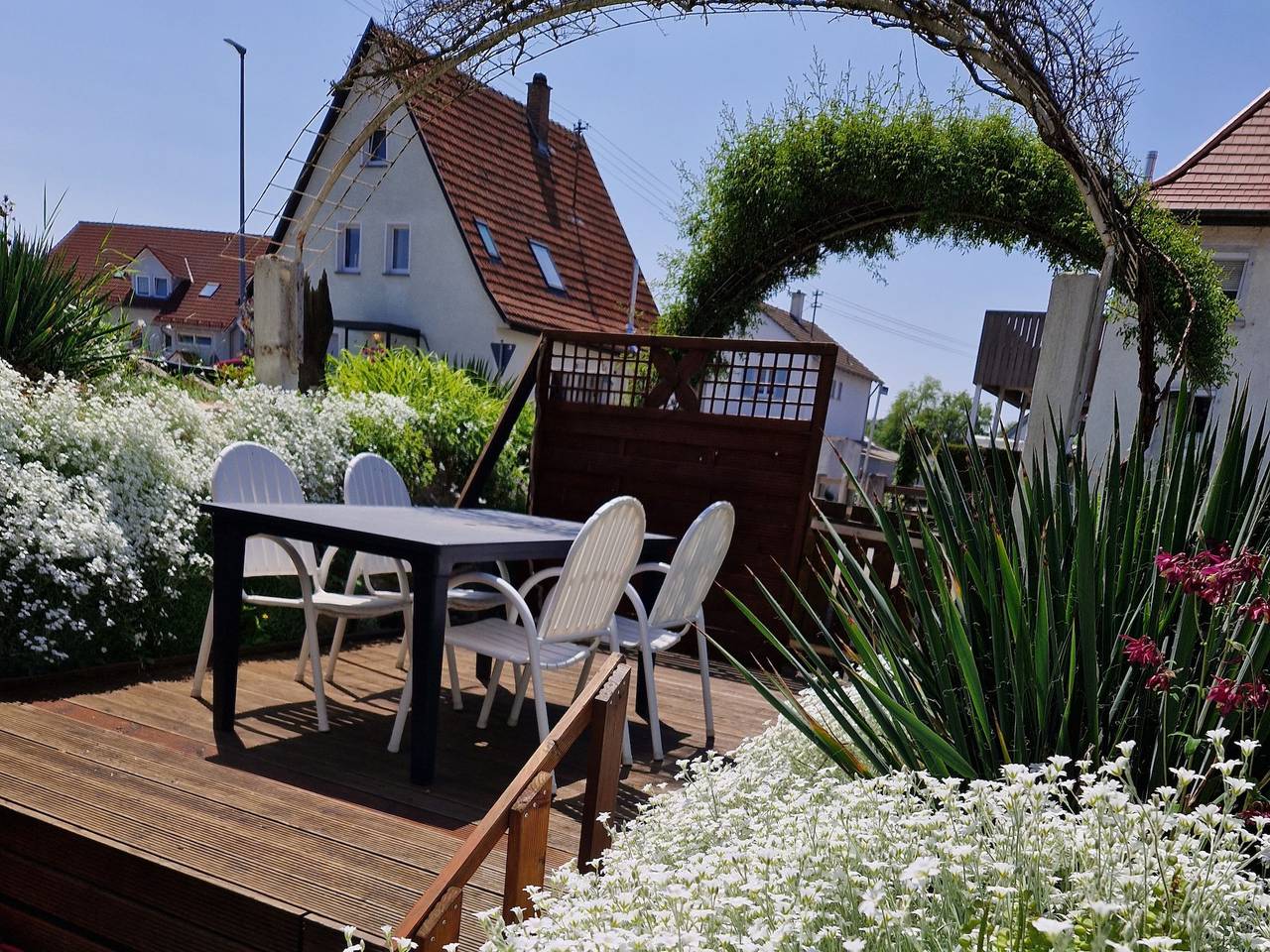 Ganze Ferienwohnung, Ferienwohnung Dalea - Ferienwohnung mit 47qm, 1 Doppelbett und optional ein Schlafsofa, max. für 4 Personen in Bad Waldsee, Region Bodensee-Oberschwaben