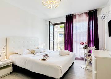 Gîte pour 2 personnes, avec balcon dans Gare D Annecy