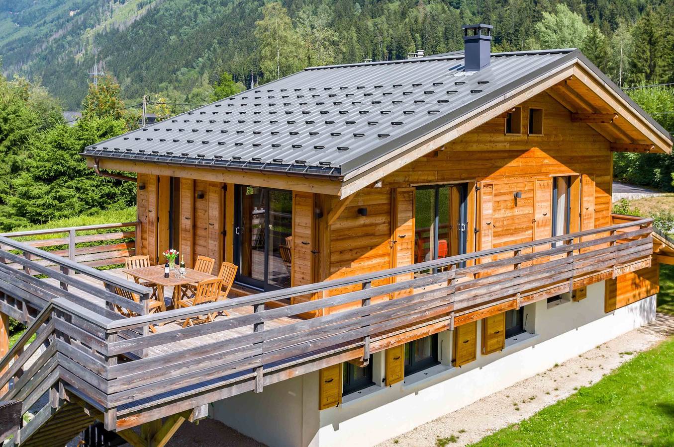 Chalet de l'Ours in Chamonix, Mont-Blanc-Massiv