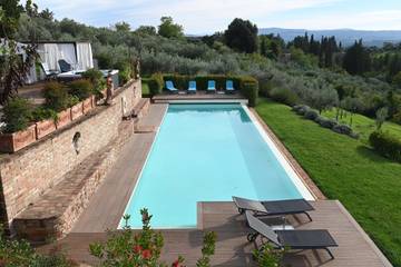 Location de vacances pour 10 personnes, avec jacuzzi et jardin à Certaldo