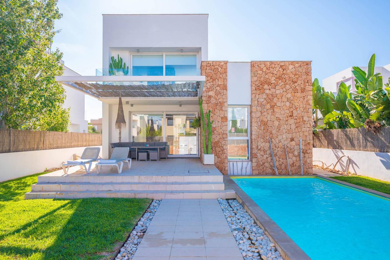 Can Bosquerró - Villa con piscina privada y Wifi Gratis en Sa Ràpita in Es Trenc, Campos