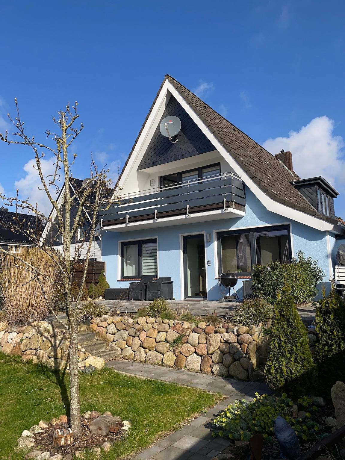 Geheel appartement, Appartement '3-raum-ferienwohnung 1 Vorderdeck' met Privéterras, Tuin en Wi-Fi in Duhnen, Cuxhaven