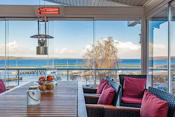 Ferienhaus für 4 Personen, mit Balkon und Garten in Flensburg